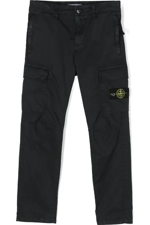 Stone Island Stone Island pantalone navy bambino in cotone