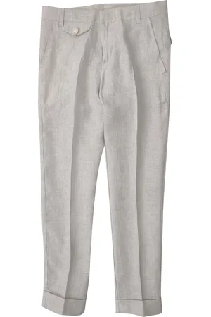 ELEVENTY Pantalone ragazzo in puro lino