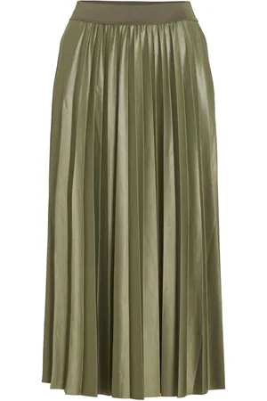 VILA Vinitban Pleated Gonna Midi