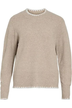 VILA Cuciture Pullover A Maglia