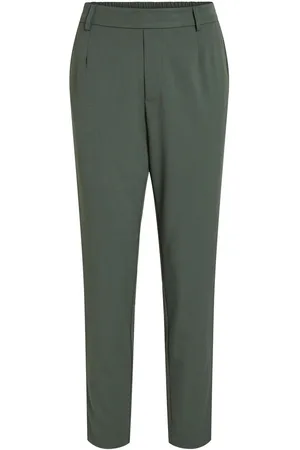 VILA Vivarone Slim Fit Pantaloni A Vita Alta