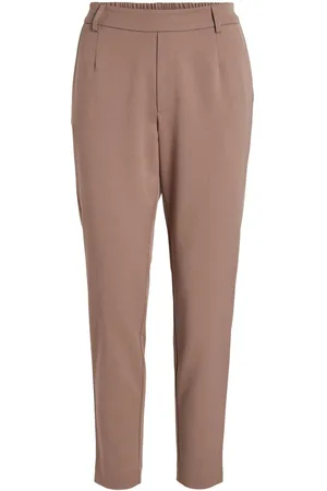 VILA Vivarone Slim Fit Pantaloni A Vita Alta