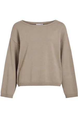 VILA Maniche Lunghe Pullover A Maglia