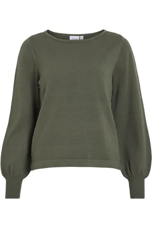 VILA Scollo A Barchetta Pullover A Maglia