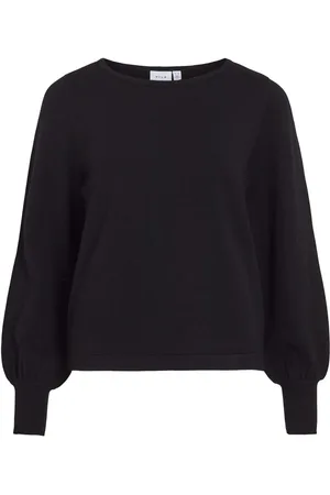 VILA Scollo A Barchetta Pullover A Maglia
