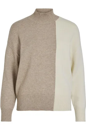 VILA Collo Alto Pullover A Maglia