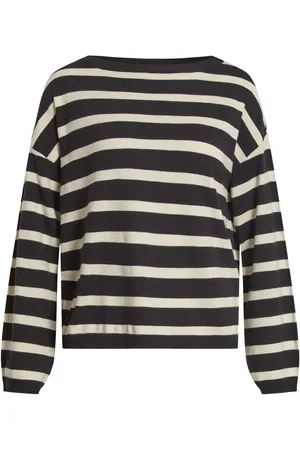 VILA Scollo A Barchetta Pullover A Maglia