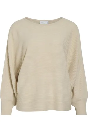 VILA Scollo A Barchetta Pullover A Maglia