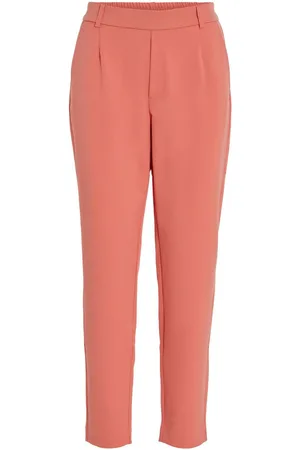 VILA Vivarone Slim Fit Pantaloni A Vita Alta
