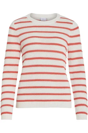VILA Vidalo Striped Pullover A Maglia