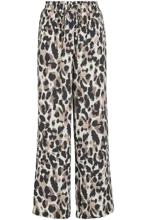 VILA Vita Alta Pantaloni Gamba Ampia