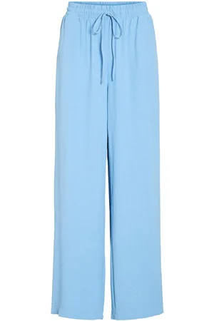 VILA Vita Alta Pantaloni Gamba Ampia