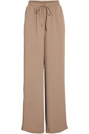 VILA Vita Alta Pantaloni Gamba Ampia