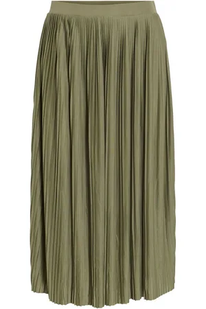 VILA Pleated Gonna Midi