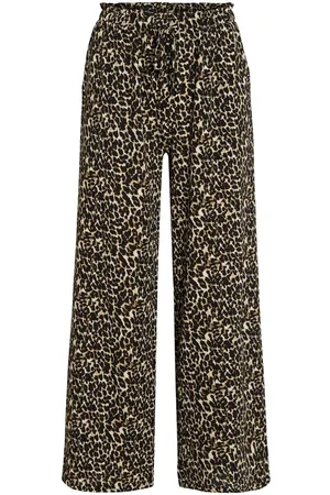 VILA Vita Alta Pantaloni Gamba Ampia