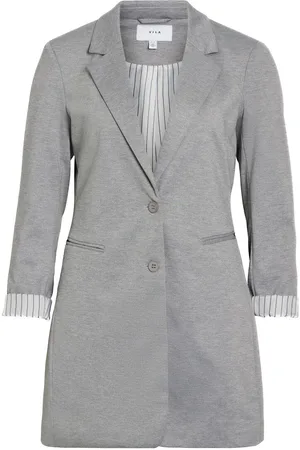 VILA Lungo In Jersey Blazer