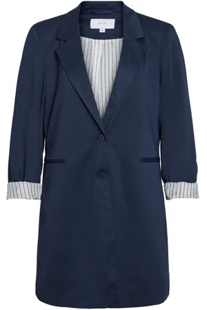 VILA Lungo In Jersey Blazer
