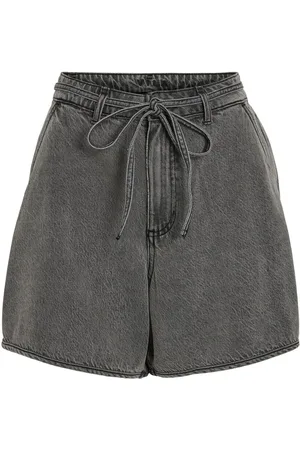 VILA Vita Alta Shorts In Denim