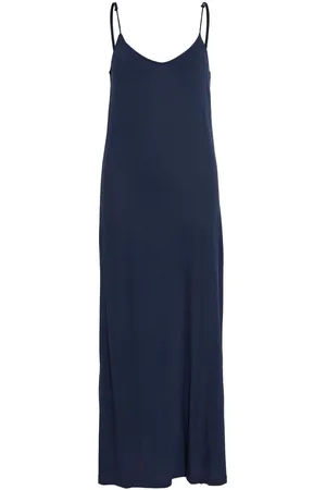 VILA Smanicato Vestito Midi