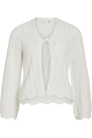 VILA Tie String Cardigan A Maglia