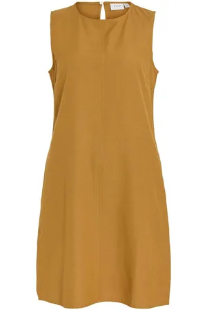 VILA Smanicato Vestito Corto