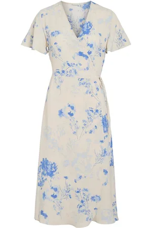 VILA Vilovie Short Sleeved Vestito Incrociato