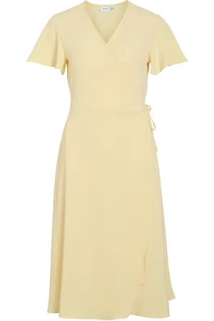 VILA Vilovie Short Sleeved Vestito Incrociato