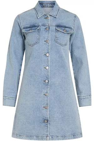VILA Vijaf Pantaloncini Vestito Di Jeans