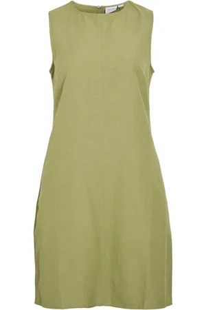 VILA Smanicato Vestito Corto