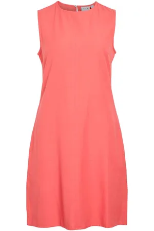 VILA Smanicato Vestito Corto