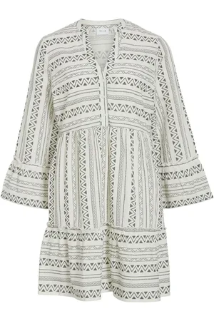 VILA Maniche A 3/4 Vietna Vestito Corto