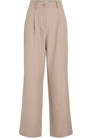 VILA Vita Alta Pantaloni Gamba Ampia