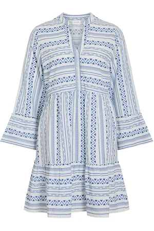 VILA Maniche A 3/4 Vietna Vestito Corto