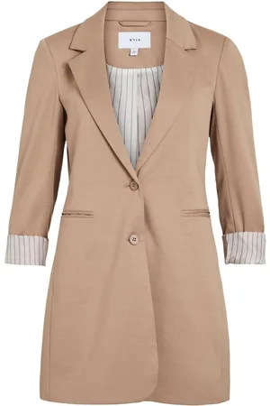 VILA Lungo In Jersey Blazer