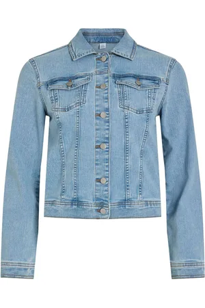 VILA Con Abbottonatura Giacca In Denim