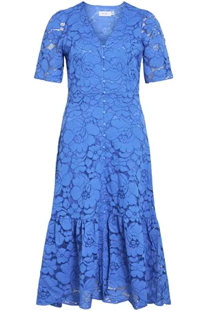 VILA Viceren Short Sleeved Vestito Midi