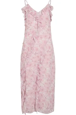 VILA Frange Vestito Midi