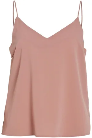 VILA Vimathilde V-neck Canottiera Cinghia Di Spaghetti