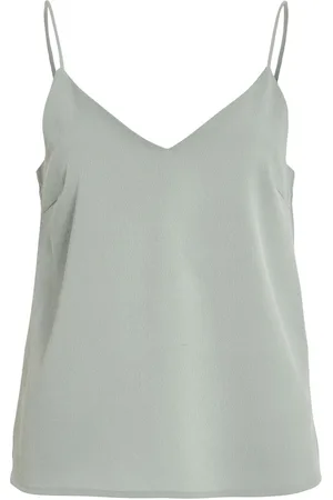 VILA Vimathilde V-neck Canottiera Cinghia Di Spaghetti