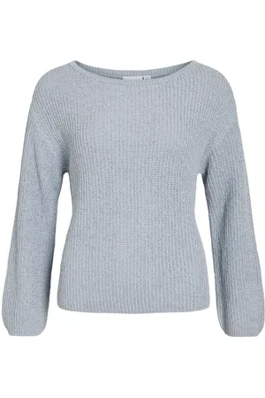 VILA Visummi Scollo A Barchetta Pullover A Maglia