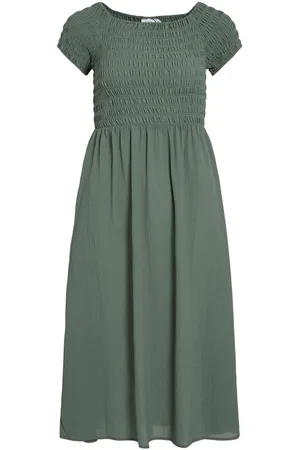 VILA Virita Midi Vestito Smock