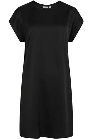VILA A Maniche Corte Vestito Corto