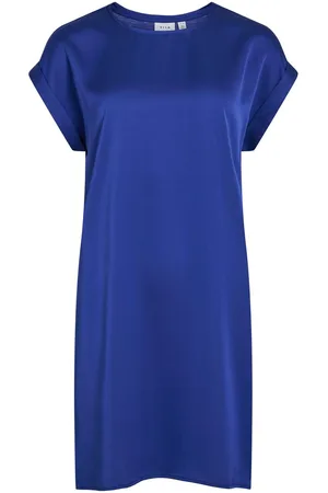 VILA A Maniche Corte Vestito Corto