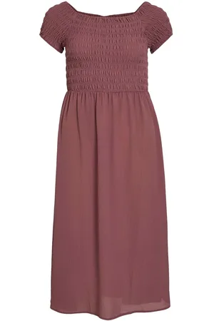 VILA Virita Midi Vestito Smock