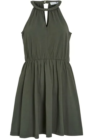 VILA Vimilla Halter Neck Vestito Corto