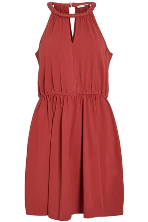 VILA Vimilla Halter Neck Vestito Corto