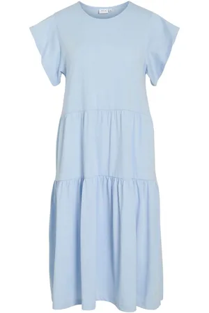 VILA Visummer Cap Sleeved Vestito Mini