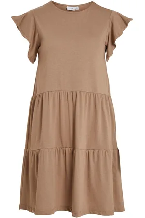 VILA Visummer Cap Sleeved Vestito Mini