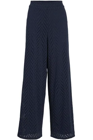 VILA Videlaia High Waist Pantaloni Gamba Ampia