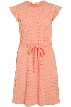 VILA Videlaia Short Vestito Con Maniche Ad Aletta
